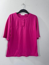 Ethel Austin Pink Button-Up