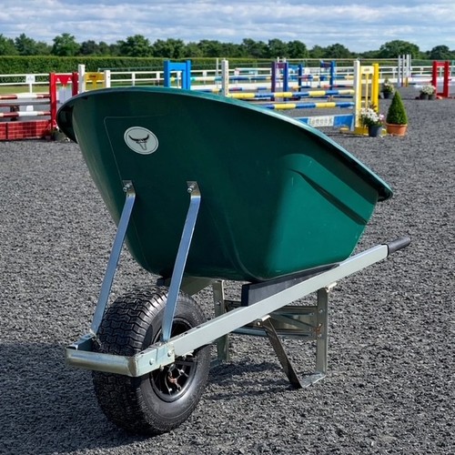 Wheelbarrow 160l green - ox,