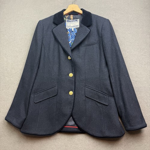 Joules tweed jacket - joules, navy