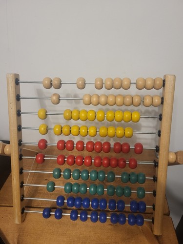 Ikea mula wooden toy abacus - mula,