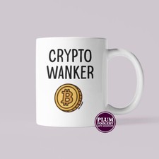 Crypto Wanker Mug - Funny