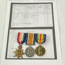 WW1 1914/15 Star Medal Trio