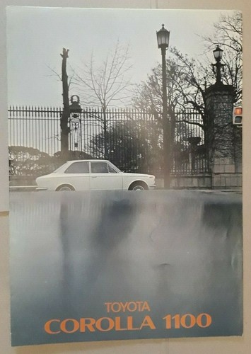 Toyota corolla 1100 brochure - corolla,