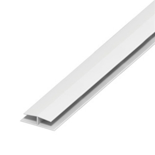 Flat board joint trim white - joint,