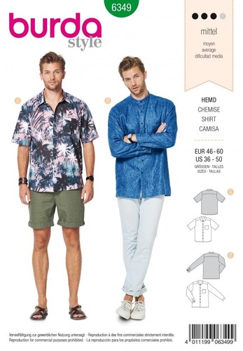 Burda sewing pattern 6349 - burda,