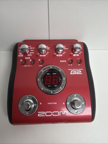 Zoom bass guitar - b2,