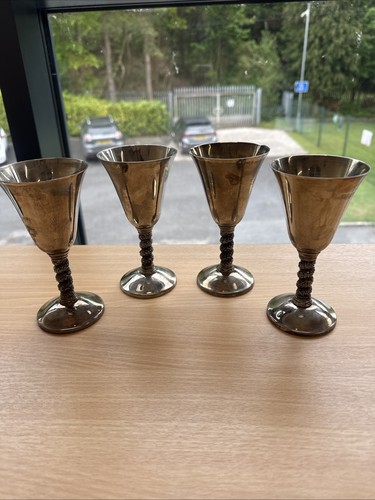 Vintage four falstaff silver - vintage,