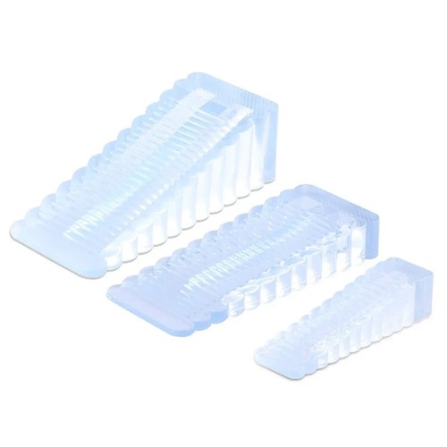 Silicone door stopper wedge - door,