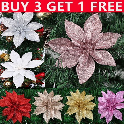 10x christmas large - christmas, poinsettia