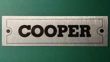 Aluminium COOPER Badge Rocker