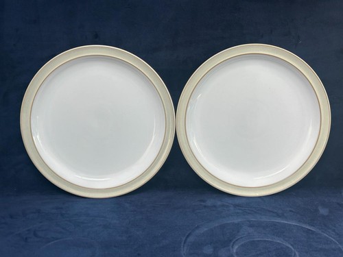Denby linen dinner plates 2 - denby,
