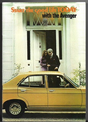Hillman avenger saloon - avenger,