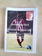 SUNDERLAND RCA V CHESTER-LE-STREET UNITED ( SATURDAY 3RD AUGUST 2024 )