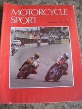 MOTORCYCLE SPORT DEC 1980 BMW SIDECAR OUTFIT ASPENCADE RALLY PERCY TAIT'S PARTY