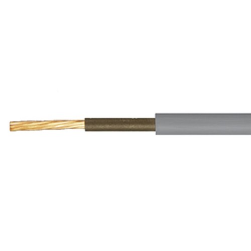 Grey 5mm brown meter tails - brown,