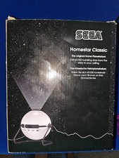 Sega Homestar Classic Planetarium Pearl White Night light + 5 Discs RARE 