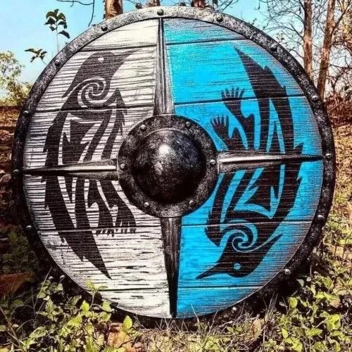Medieval viking shield - medieval,