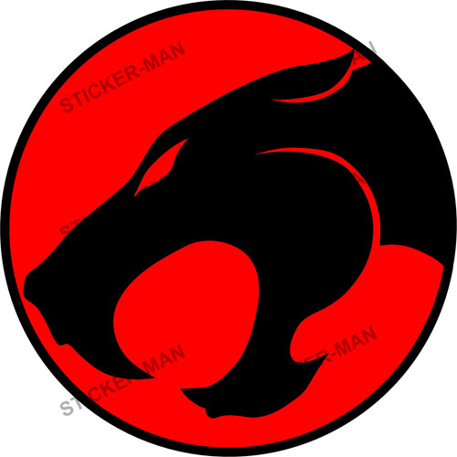 Thundercats logo sticker - logo,