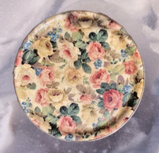 Floral Drinks Tray MCM Kitsch