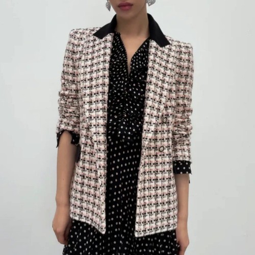 Zara new woman textured - textured, double