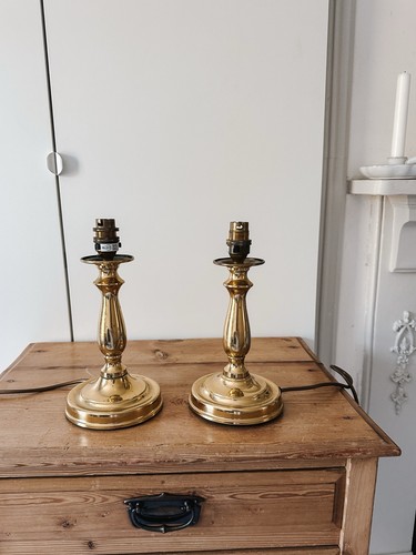 Vintage solid brass