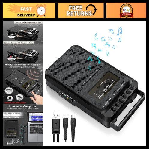 Portable cassette player - portable,
