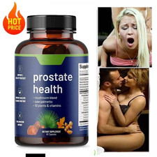 Prostate Health Capsules Natural Support for Men’s Wellness 60/90 Count - UK
