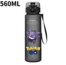 Pokemon 560ml Black Plastic