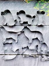 cookie biscuit cutter shapes dog cats bone collie retriever