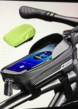 Waterproof Bike Frame Front Bag Bicycle Mobile Bag Phone Holder whale fall