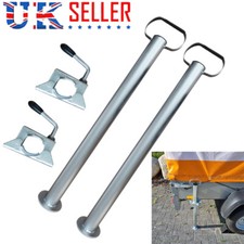 Trailer leg prop stands and - trailer,