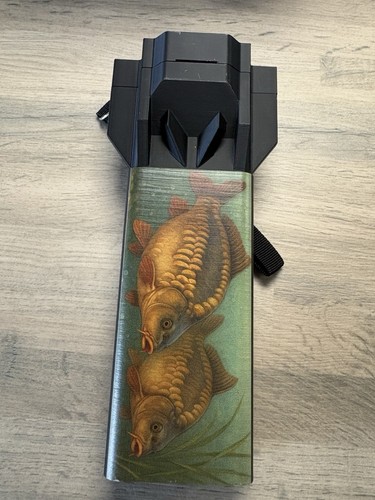 Custom dart case with carp - case, on
