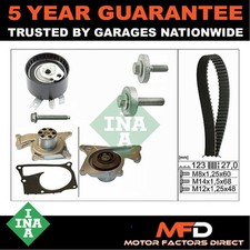 Timing Belt & Water Pump Kit INA Fits Nissan Renault Dacia 1.5 D dCi