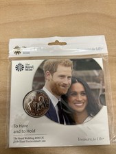 Royal Wedding 2018 £5 Five Pound Coin Royal Mint Brilliant Uncirculated Pack