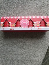 Christmas Votive Candles Set 4pk,Candy Cane Love,Candy Cane Scented,Perfect Gift