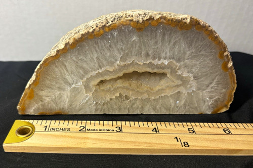 Large natural agate geode - natural,