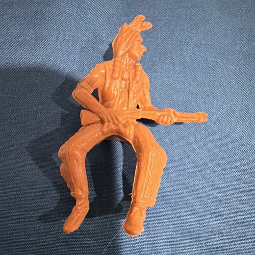 Vintage orange plastic sitting - vintage,
