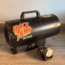 Vintage 1990s BLACK Heat Demon Space Heater 240V/Propone Only