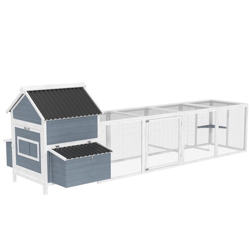 156in wooden chicken coop - 156in,
