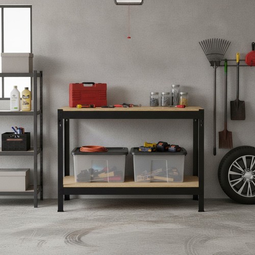 Garage workbench metal storage - metal,