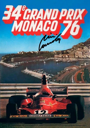 1976 monaco grand prix - a4,