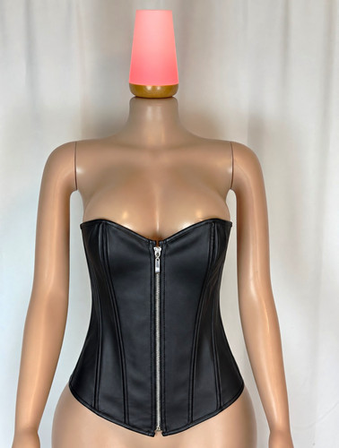 Women black faux leather - women's,