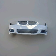 2012 BMW E92 LCI M SPORT FRONT BUMPER WHITE PARKING SENSORS WASHER JET!DAMAGED! 
