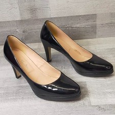 Black Patent Court Shoes
