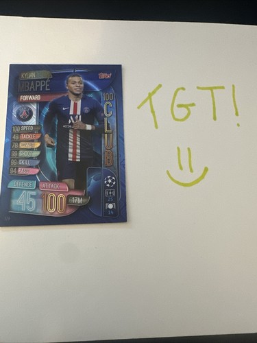 2019 kylian mbappe - mbappe, topps