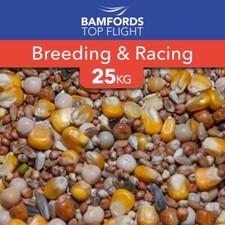 Bamfords Breeding & Racing Pigeon Mix 25kg High Energy Conditioning Feed
