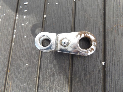 Vintage motorcycle brake arm - brake,