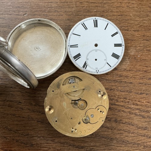 Antique fine silver pocket - antique,