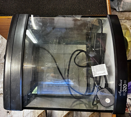 Aquastart 320l bowfront glass - 320l,