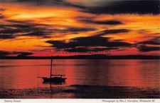  WHITSTABLE - stormy sunset